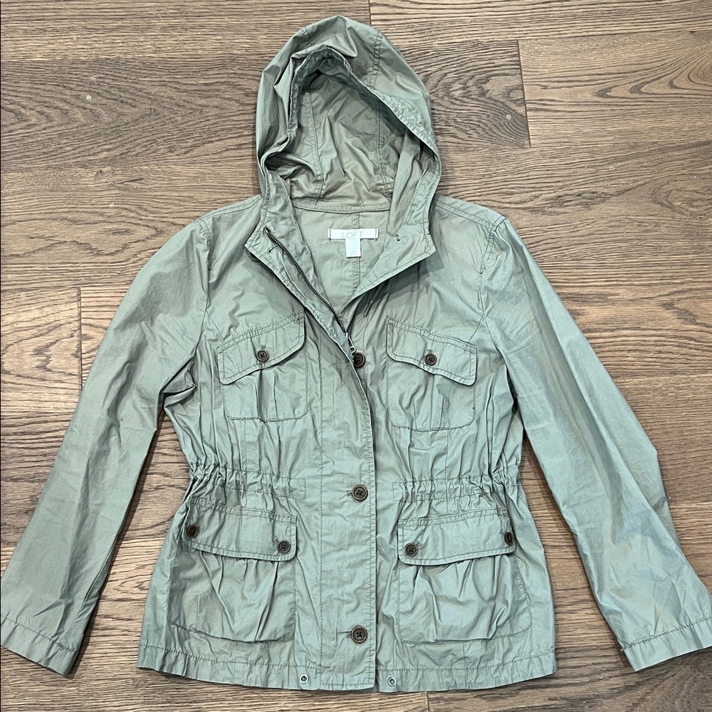 LOFT Lightweight Zip Up Jacket